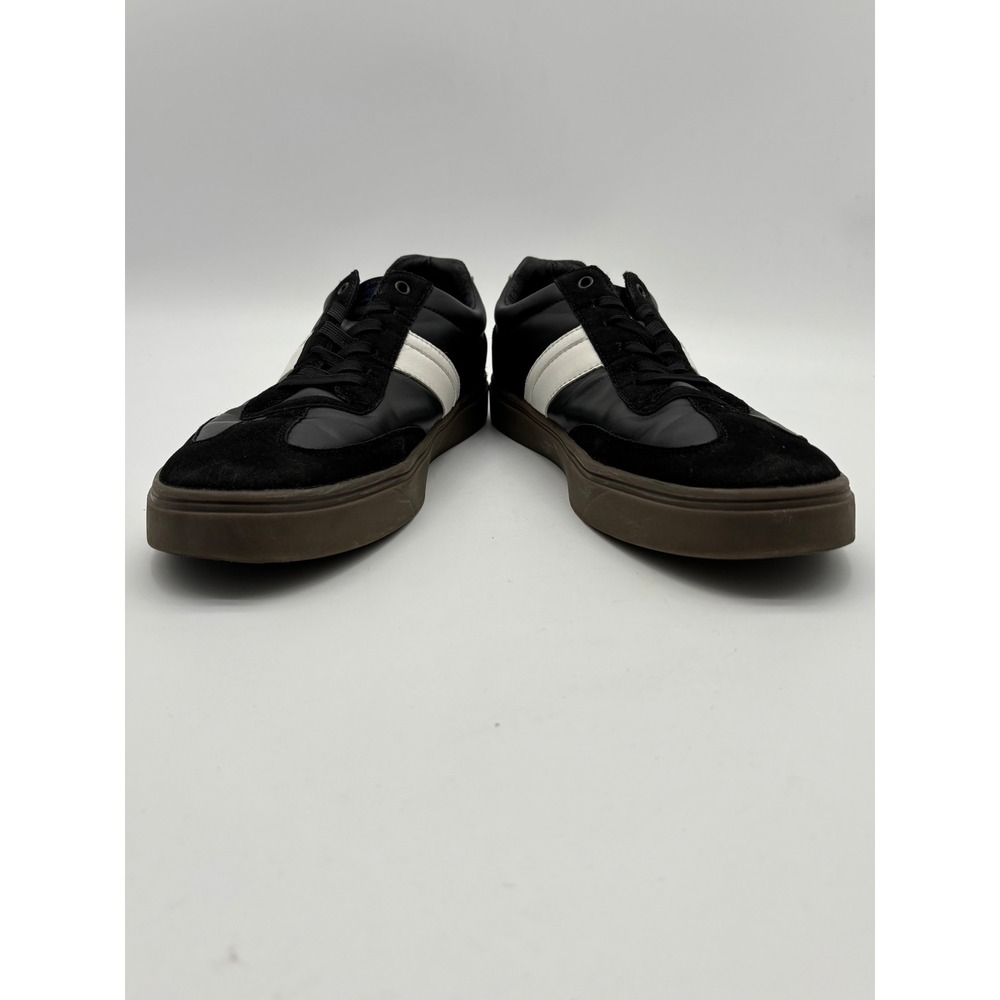 Original Penguin Lyrs Mens Sneakers Black White Gum Sole PENA17F473C-1 Size 12 - Picture 4 of 8
